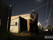 Hot Tub Sex Leads to Wild Car Orgasm After Being Caught in the Act