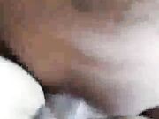 Cheating White Slut sucks BBC while boyfriend is gone