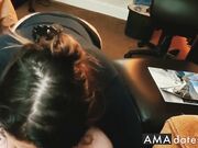 BBW Babe Sucks and Fucks in Hotel After Party