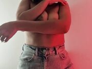 Red Light Area Solo with a Busty Latina Teen