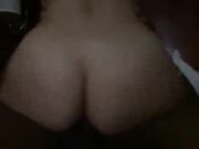 Little White Slut and Big Black Man Have Rough Sex