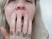 Fisting Her Pussy and Tasting Her Juices