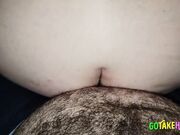 BBW with a Big Ass Rides Dick on a Muddy ATV Outdoors