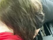 Public Car Blowjob With A Horny Teen Babe Swallows All My Sperm
