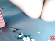 Spreading My Pussy for the New Year