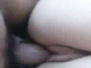 Hot wife fucked in the ass by bbc while sucking bf