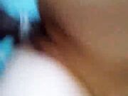 Mature Hairy Natural Blonde in Amateur Interracial Video