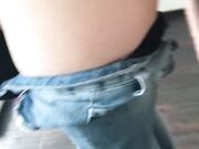 Realtor Shows Apartment, Secret Sex and Cum in Hand