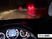 Public Handjob Leads to Big Cumshot in the Middle of the Road