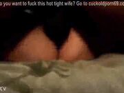 Blonde Slut Wife Takes BBC Creampie in Las Vegas Hotel