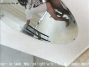 White girl gets blacked and submits to BBC while her husband