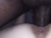 Anal fucked by a black cock while cheating on her boyfriend