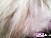 Horny Latina Babe Gets a Mouthful of Cum