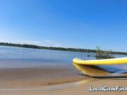 Blonde Milf Anal Solo on Webcam