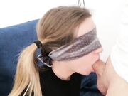 Blonde Amateur Swallows Cum