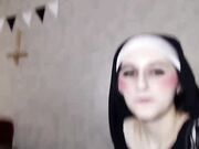 Arab Nun's Kinky Foot Fetish Solo Show