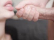 Close-Up Amateur Blowjob With Cum On Tongue