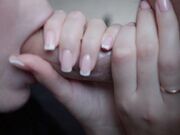 Close-Up Amateur Blowjob With Cum On Tongue