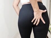 Ebony Teen with Big Tits Plays with Her Pussy on Webcam