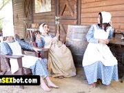 Hot Amish woman gets fucked by a tourist