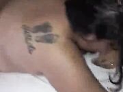 Fucking and playing with my wifes creamy pussy