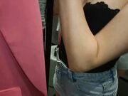 Fitting Room Risky Public Sex - Amateur Couple Caught Fucking!