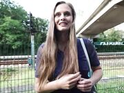 GERMAN SCOUT - Mature Riddy Casting Sex