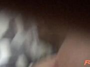 Big Cock Blowjob with a Muscular Latina