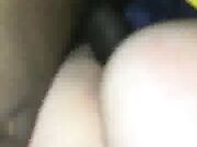 White cuckold loves taking big black cock