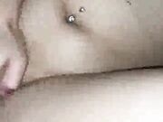 Brunette housewife takes a big black dick in her ass