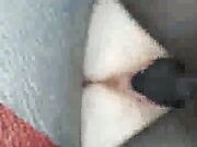 A black with a big cock fucks my white wife