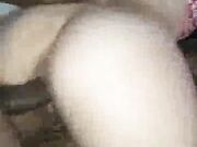 Sexy wife gets creampie from large BBC dick