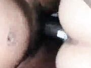 Getting fucked by a BBC in front of my cuckold