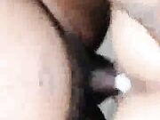 Getting fucked by a BBC in front of my cuckold