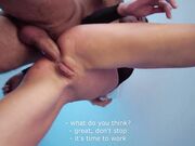 First Anal for a Sexy Slut: Real Porn Shoot Backstage