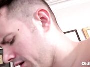 Horny Guy Pleasures Amazing Granny