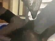 Real sex! Husband fucks his pretty wife!
