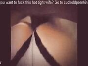 White girl can't handle that BBC Dick