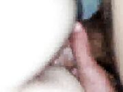 Wife has big orgasm with black bull while husband watches