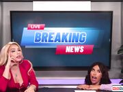 Reading the news while being sucked off