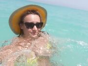 Swimming Naked in Cuba's Atlantic Ocean Waters