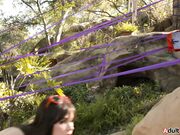 Is that a dildo I see there young lady?