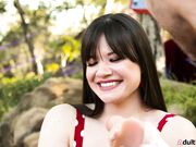 Is that a dildo I see there young lady?