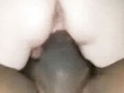 blonde slut fucks bbc so loud and hard