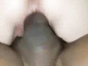 blonde slut fucks bbc so loud and hard