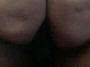 A nympho wife goes wild with 2 black cock