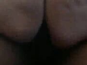 A nympho wife goes wild with 2 black cock