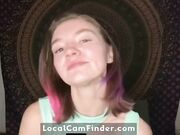 Joi in Spanish with a Young Blonde Gringa - Solo Masturbation