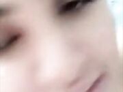 Horny amateur Indian stripping nude on webcam fingering pussy