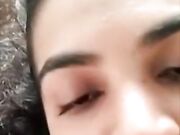 Horny amateur Indian stripping nude on webcam fingering pussy